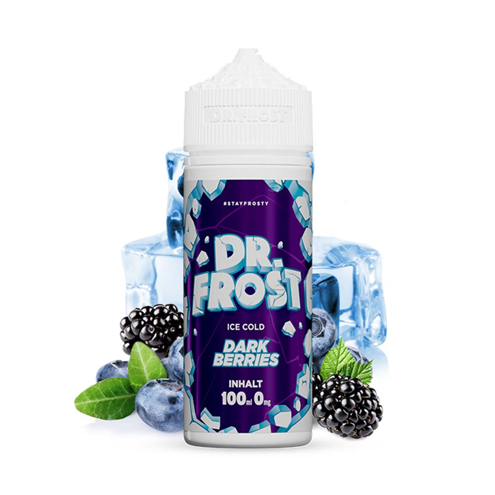 Dr. Frost Ice Cold Dark Berries Shortfill 100ml