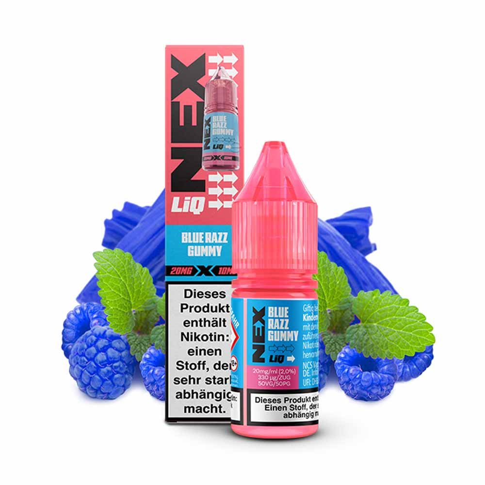 Pod Salt Nexliq Blue Razz Gummy
