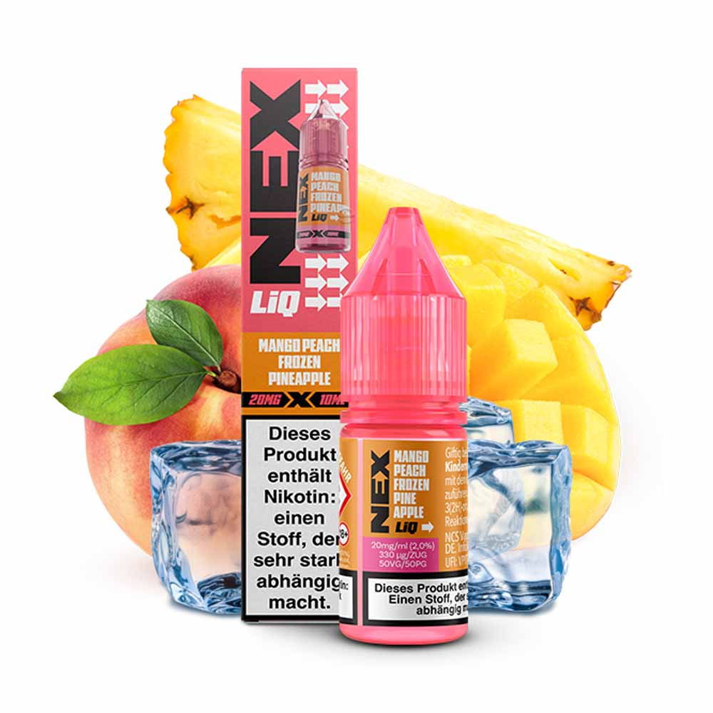Pod Salt Nexliq Mango Peach Frozen Pineapple