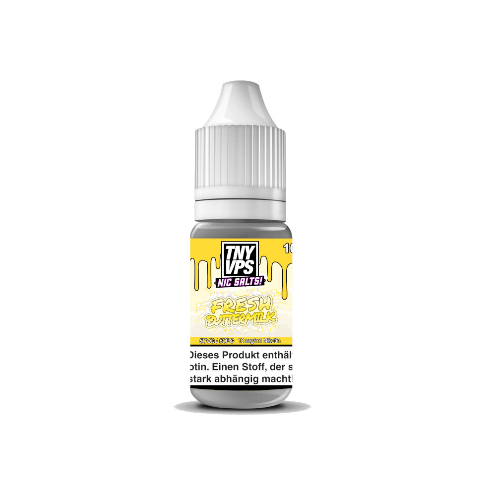 Tony Vapes Nic Salt Fresh Buttermilk 18mg/ml (TNYVPS)